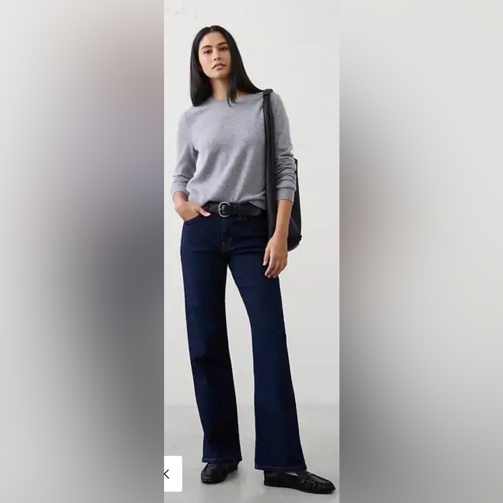 Banana Republic Navy Bootcut Jeans